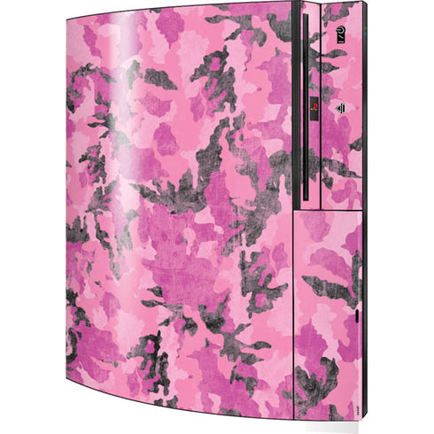 Pink Camouflage Playstation 3 & PS3 Skin