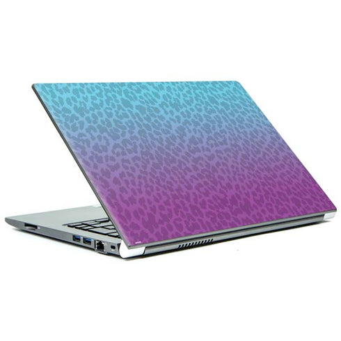 Cheetah Print Purple and Blue Portege Z30t/Z30t-A Skin
