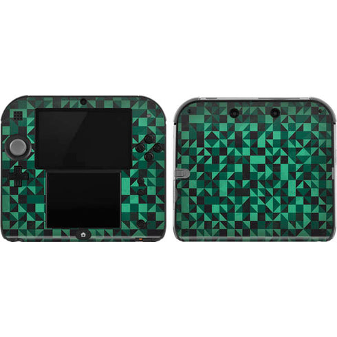 Black & Green Nintendo Skins