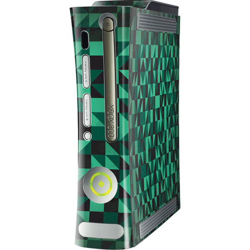 Black & Green Xbox 360 (Includes HDD) Skin