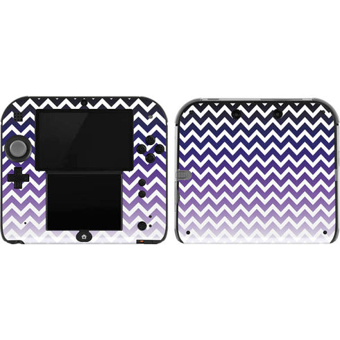 Chevron Purple Ombre Nintendo Skins