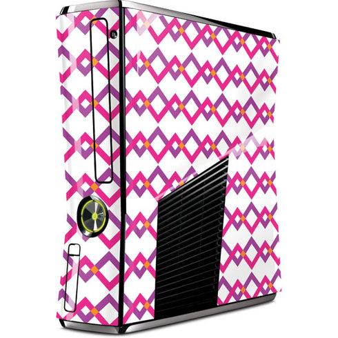 Chevron White Out Xbox 360 Slim (2010) Skin