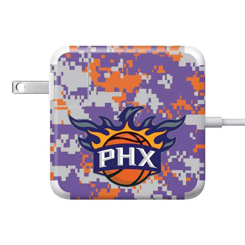 NBA Phoenix Suns Digi Camo 85W Power Adapter (15 and 17 inch MacBook Pro Charger) Skin