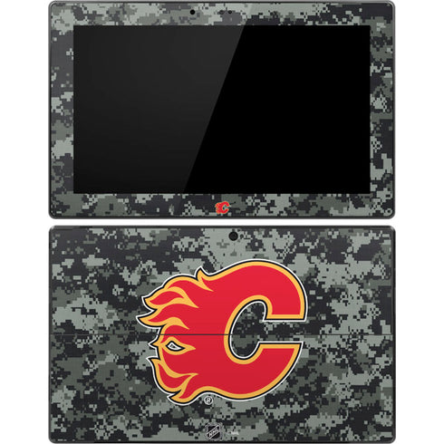 NHL Calgary Flames Camo Surface Pro Tablet Skin