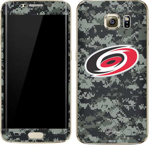 NHL Carolina Hurricanes Camo Galaxy S7 Edge Skin