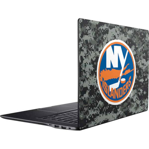 NHL New York Islanders Camo Ativ Book 9 (15.6in 2014) Skin