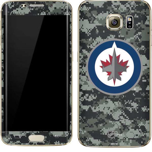 NHL Winnipeg Jets Camo Galaxy S7 Edge Skin