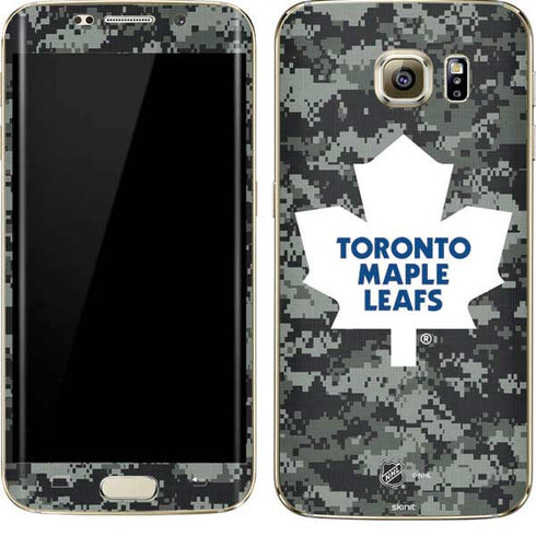 NHL Toronto Maple Leafs Camo Galaxy S7 Edge Skin