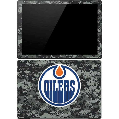 NHL Edmonton Oilers Camo Surface Pro 4 Skin