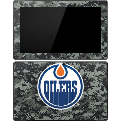 NHL Edmonton Oilers Camo Surface Pro Tablet Skin