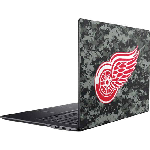 NHL Detroit Red Wings Camo Ativ Book 9 (15.6in 2014) Skin