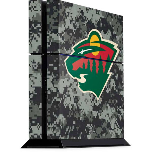 NHL Minnesota Wild Camo PlayStation PS4 Skins