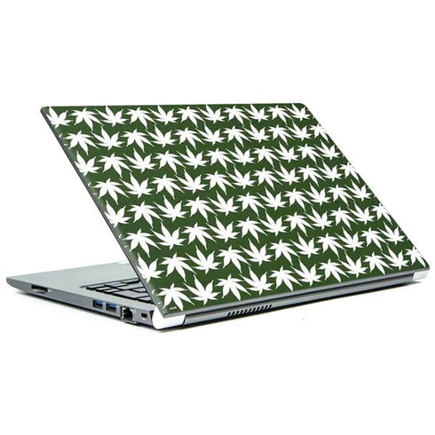 Marijuana Leaf White Pattern Portege Z30t/Z30t-A Skin
