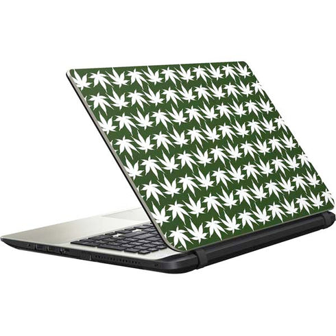 Marijuana Leaf White Pattern Satellite L50-B / S50-B Skin