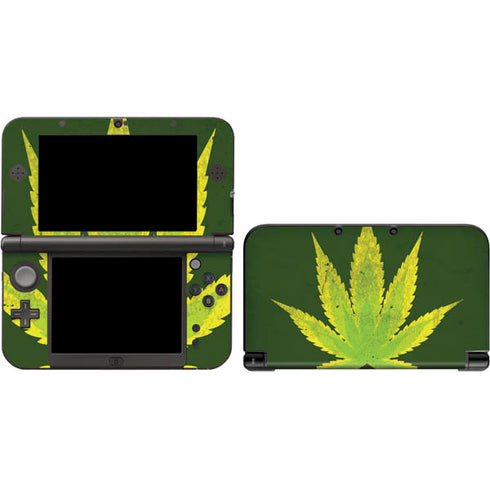 Marijuana Leaf Light Green Nintendo Skins