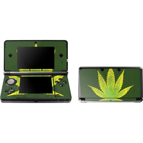 Marijuana Leaf Light Green Nintendo Skins