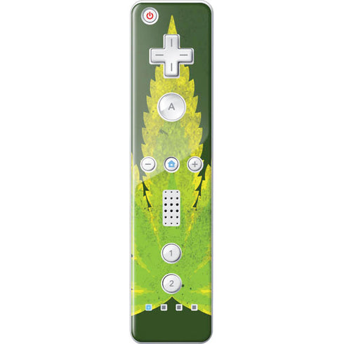 Marijuana Leaf Light Green Nintendo Skins
