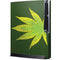 Marijuana Leaf Light Green Playstation 3 & PS3 Slim Skin