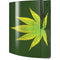 Marijuana Leaf Light Green Playstation 3 & PS3 Skin