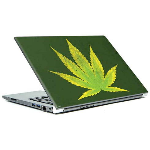 Marijuana Leaf Light Green Portege Z30t/Z30t-A Skin