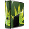 Marijuana Leaf Light Green Xbox 360 Slim (2010) Skin