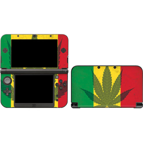 Marijuana Rasta Flag Nintendo Skins