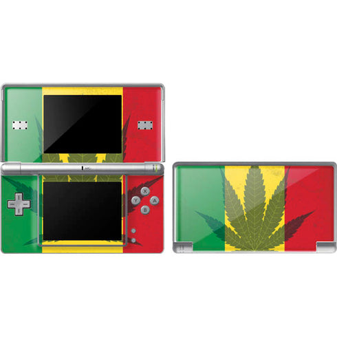 Marijuana Rasta Flag DS Lite Skin
