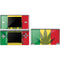 Marijuana Rasta Flag DS Lite Skin