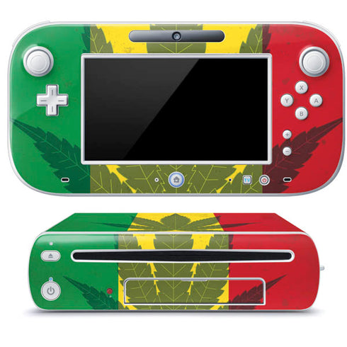 Marijuana Rasta Flag Wii U (Console + 1 Controller) Skin