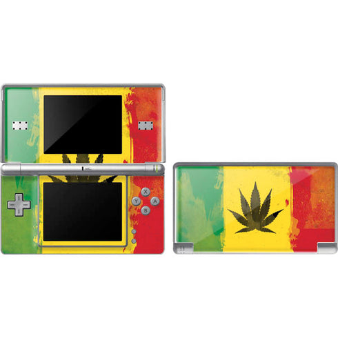 Marijuana Rasta Distressed Nintendo Skins