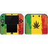 Marijuana Rasta Distressed Nintendo Skins