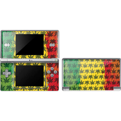 Marijuana Rasta Pattern Nintendo Skins