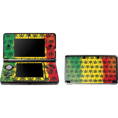 Marijuana Rasta Pattern Nintendo Skins