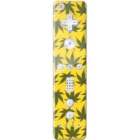 Marijuana Rasta Pattern Nintendo Skins