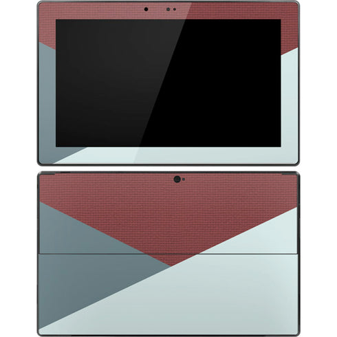 Marsala Triangle Shapes Surface Pro Tablet Skin