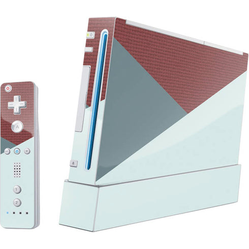 Marsala Triangle Shapes Nintendo Skins