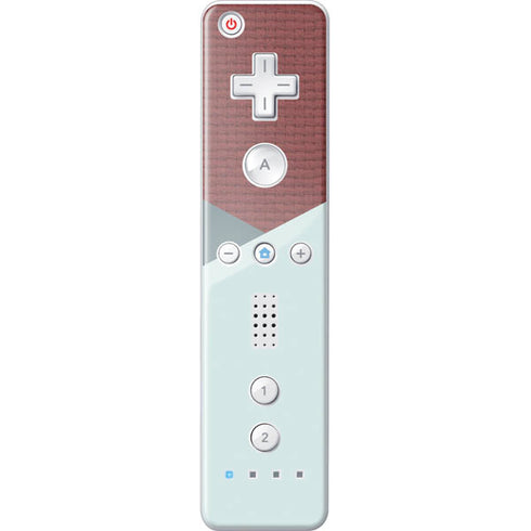 Marsala Triangle Shapes Wii Remote Controller Skin