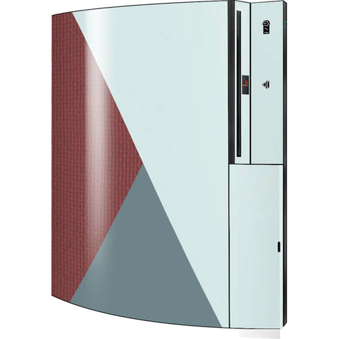 Marsala Triangle Shapes Playstation 3 & PS3 Skin