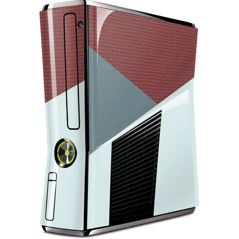 Marsala Triangle Shapes Xbox 360 Slim (2010) Skin