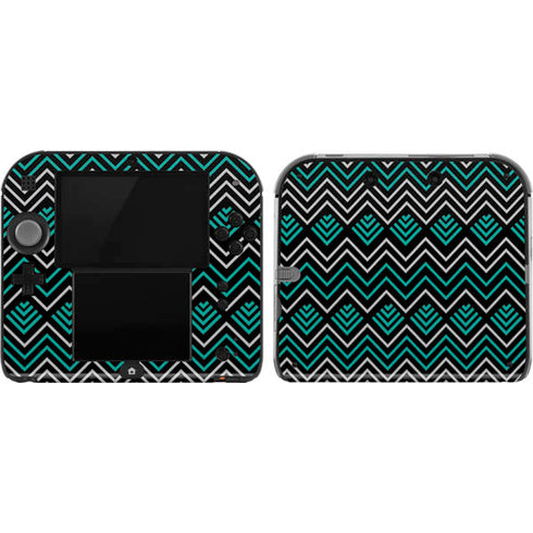 Techno Chevron Nintendo 2DS Skin