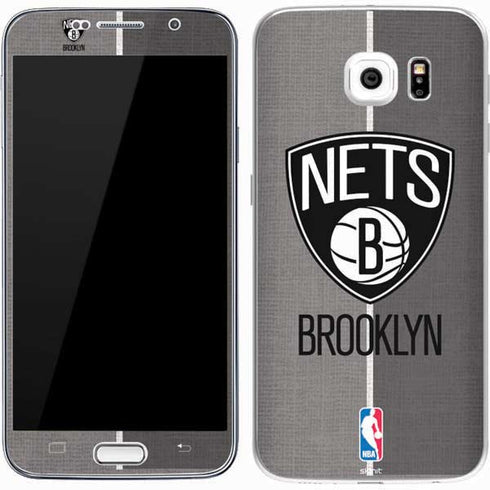 NBA Brooklyn Nets Canvas Galaxy S7 Skin