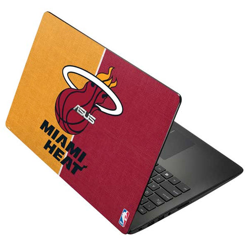 NBA Miami Heat Canvas Asus X502CA 15.6 Skin