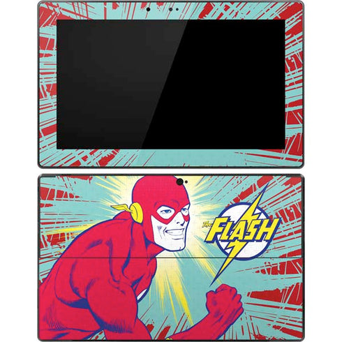 DC Comics The Flash Classic Art Smile Blast Surface Pro Tablet Skin