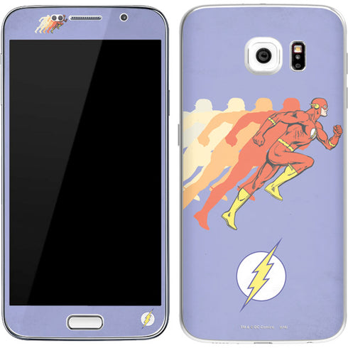 DC Comics The Flash Speed Mode Pose Galaxy S7 Skin