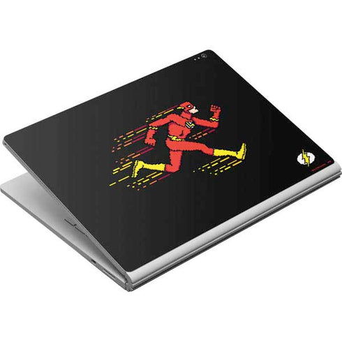 DC Comics The Flash Pixelated Running Pose Surface Book Skin