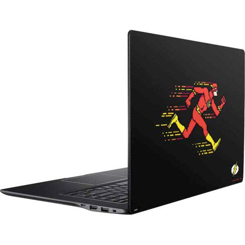 DC Comics The Flash Pixelated Running Pose Ativ Book 9 (15.6in 2014) Skin