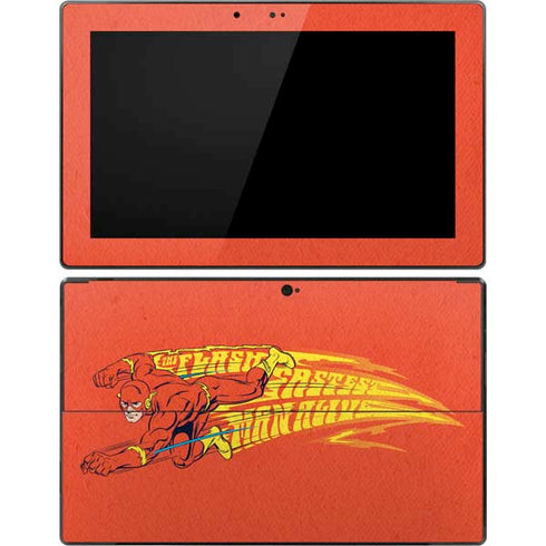 DC Comics Flash Racer Surface Pro Tablet Skin