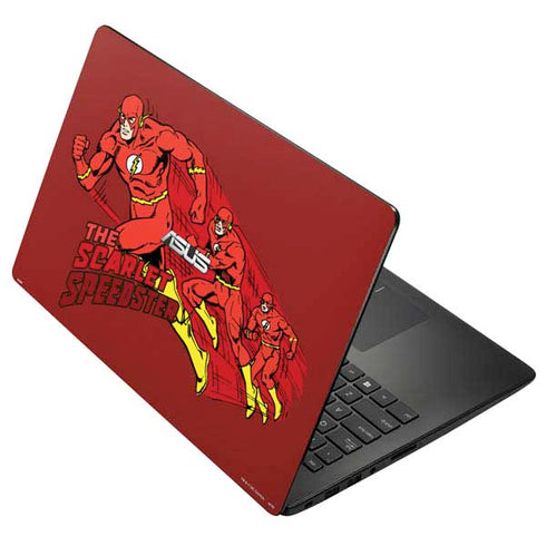 DC Comics The Flash Classic Art in Sequence Running pose Asus X502CA 15.6 Skin