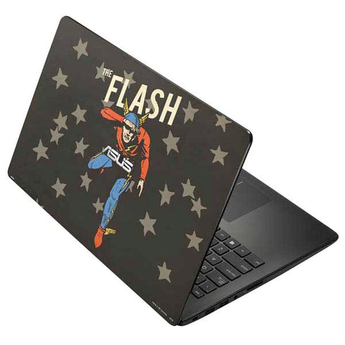 DC Comics The Flash Retro Action Pose Asus X502CA 15.6 Skin