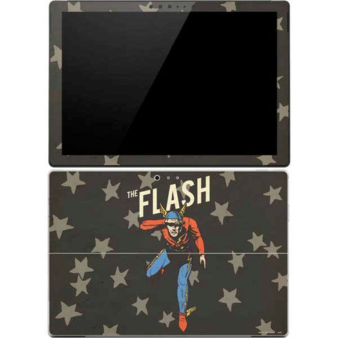 DC Comics The Flash Retro Action Pose Surface Pro 4 Skin